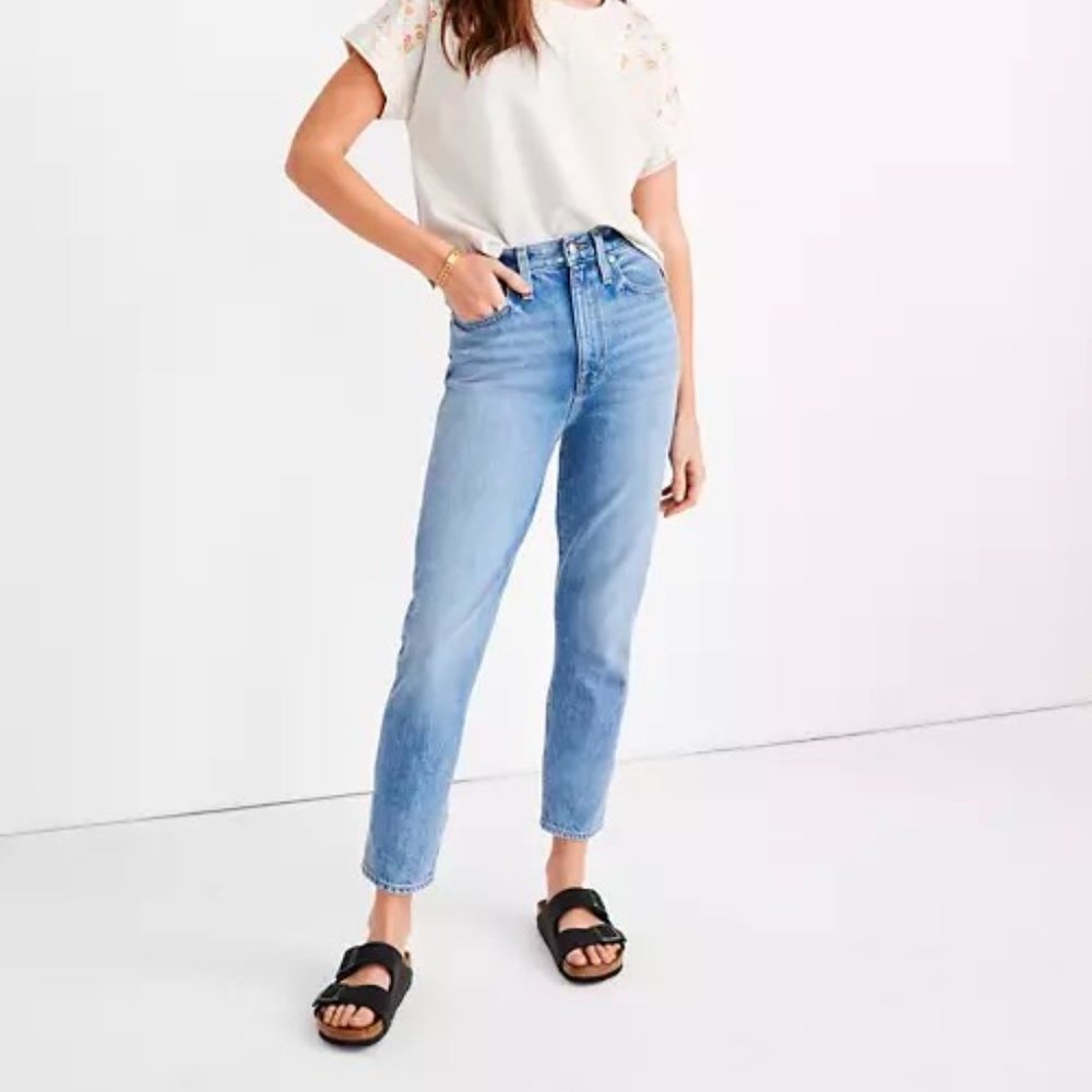 Madewell The Momjean in Melva Wash 25